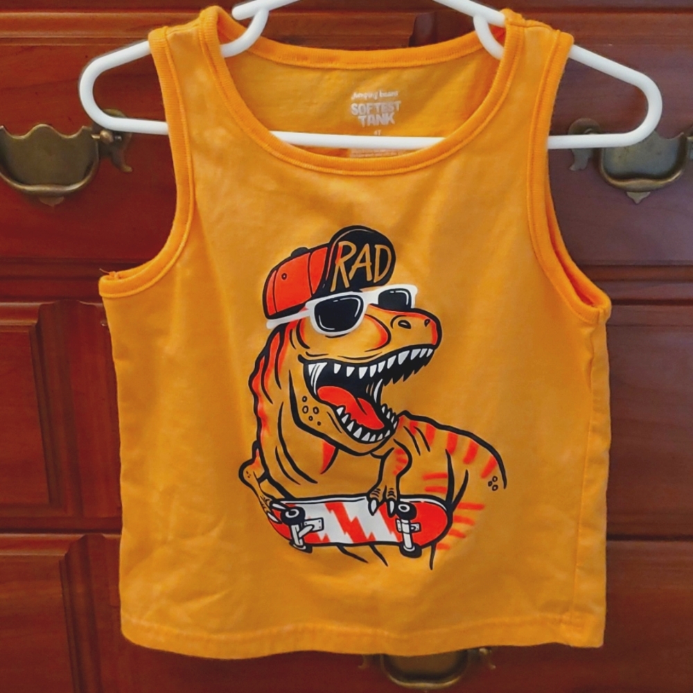 Rad Dinosaur Tank Top